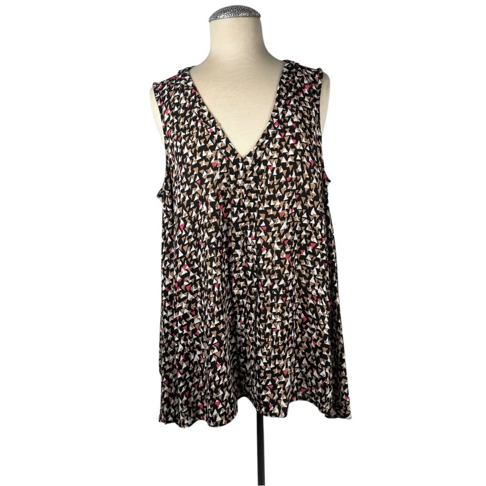 Apt 9  maternity blouse flowy geometric print size unknown‎ - see measurements